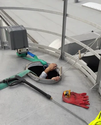 dela v globini in v zaplinjeni atmosferi